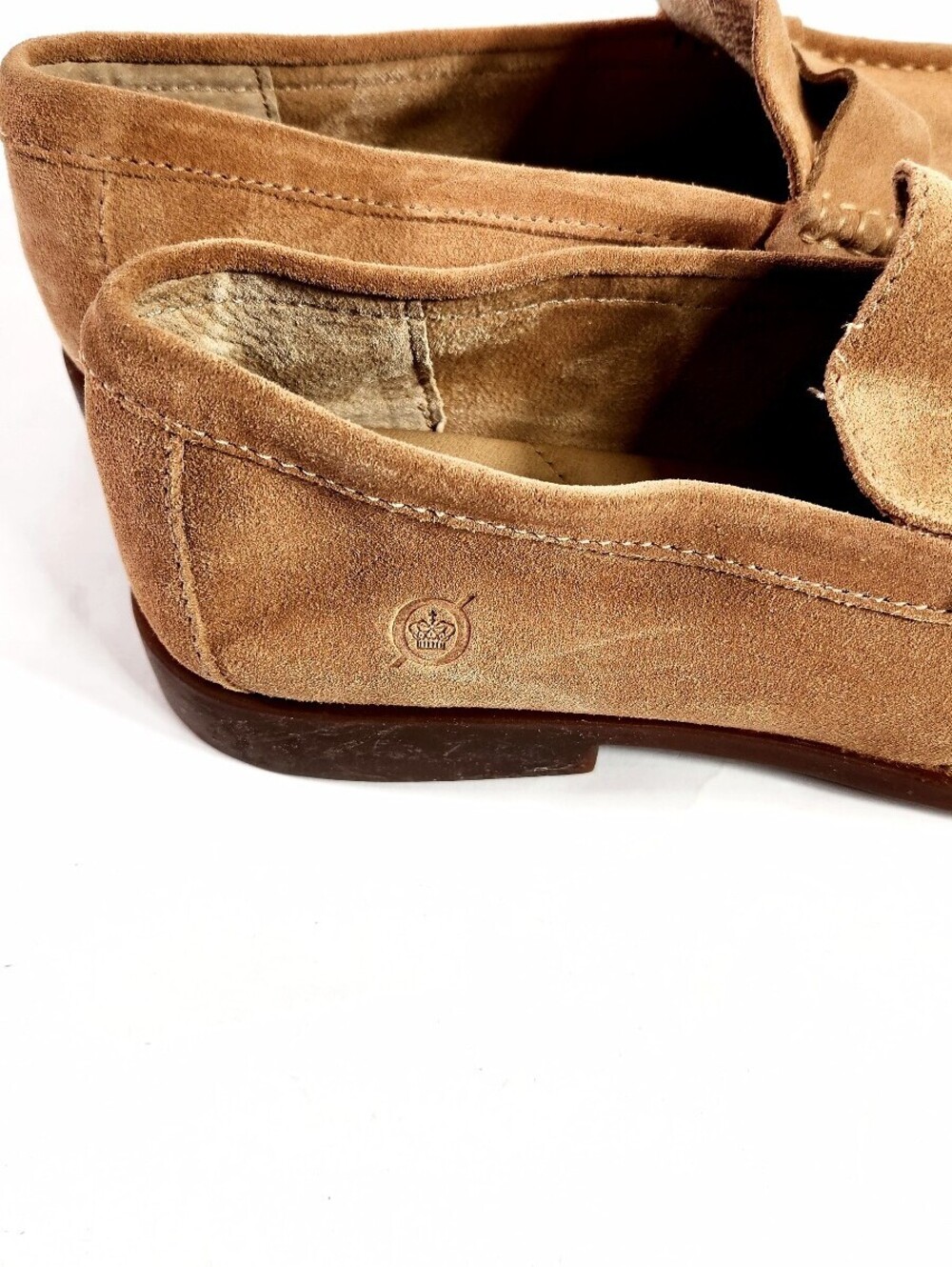 Born Women's Suede Penny Loafers Tan Size 9 - Picture 8 of 9